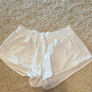Offline by Aerie White Athletic Shorts
